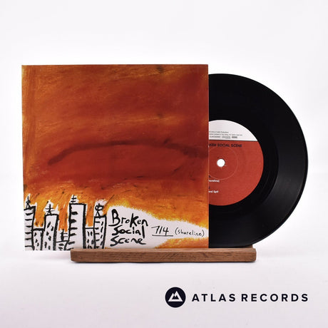 Broken Social Scene 7/4 (Shoreline) 7" Vinyl Record - Front Cover & Record
