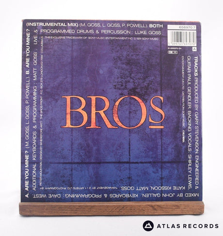 Bros - Are You Mine? - 7" Vinyl Record - EX/EX
