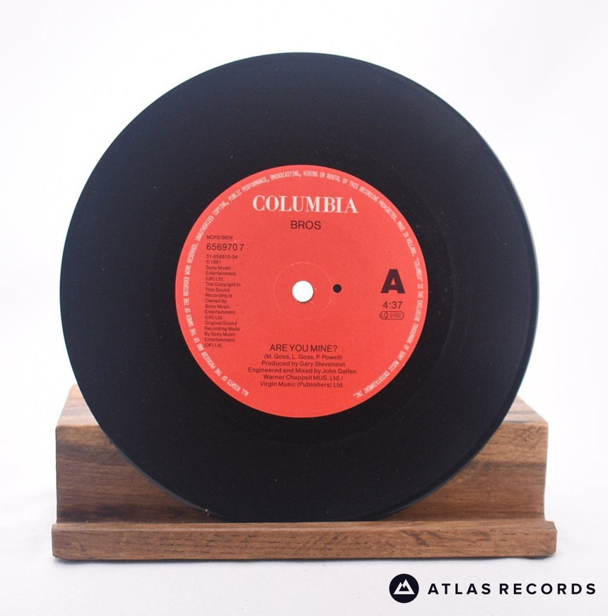 Bros - Are You Mine? - 7" Vinyl Record - EX/EX