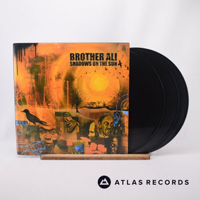 Brother Ali Shadows On The Sun 3 x LP Vinyl Record - Front Cover & Record
