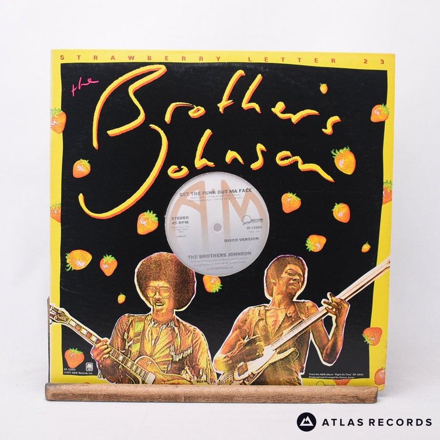 Brothers Johnson Strawberry Letter 23 12" Vinyl Record - Front Cover & Record