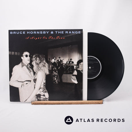 Bruce Hornsby And The Range A Night On The Town LP Vinyl Record - Front Cover & Record