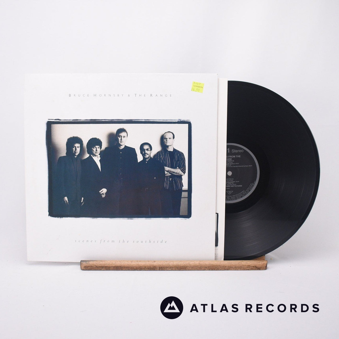 Bruce Hornsby And The Range Scenes From The Southside LP Vinyl Record - Front Cover & Record