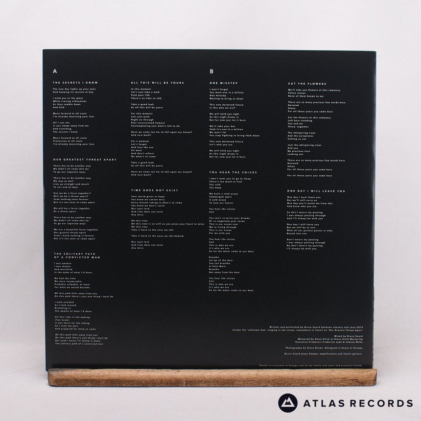 Bruce Soord - All This Will Be Yours - Insert LP Vinyl Record - EX/NM