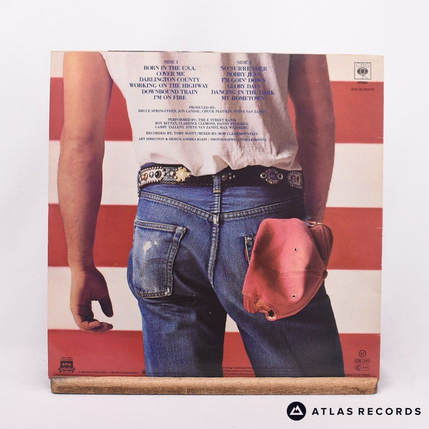 Bruce Springsteen - Born In The U.S.A. - Lyric Sheet LP Vinyl Record - VG+/EX