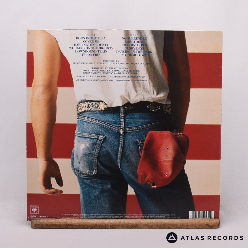 Bruce Springsteen - Born In The U.S.A. - Lyric Sheet LP Vinyl Record - VG+/NM