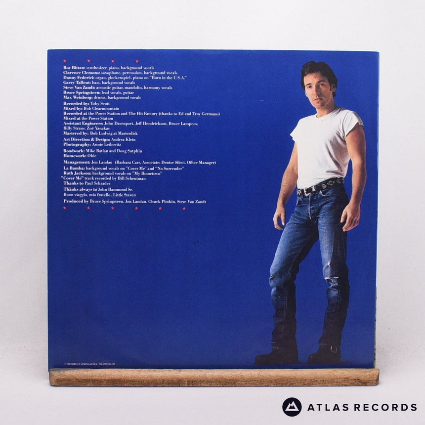 Bruce Springsteen - Born In The U.S.A. - Lyric Sheet LP Vinyl Record - EX/EX