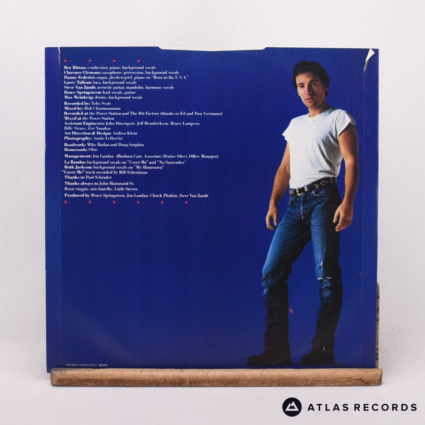 Bruce Springsteen - Born In The U.S.A. - Lyric Sheet LP Vinyl Record - EX/EX