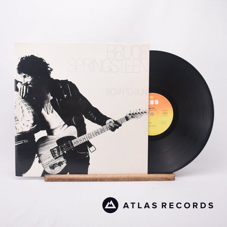 Bruce Springsteen Born To Run LP Vinyl Record - Front Cover & Record