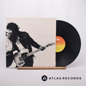 Bruce Springsteen Born To Run LP Vinyl Record - Front Cover & Record