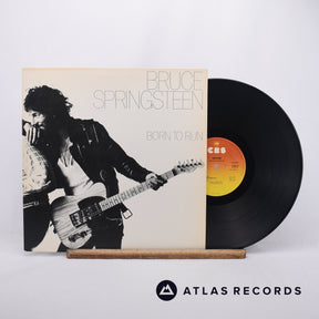 Bruce Springsteen Born To Run LP Vinyl Record - Front Cover & Record