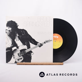 Bruce Springsteen Born To Run LP Vinyl Record - Front Cover & Record