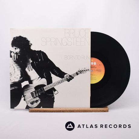 Bruce Springsteen Born To Run LP Vinyl Record - Front Cover & Record