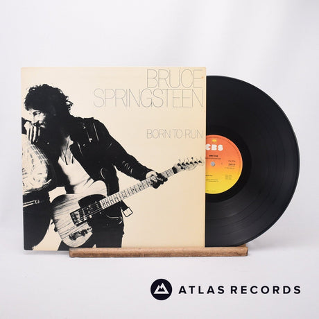 Bruce Springsteen Born To Run LP Vinyl Record - Front Cover & Record