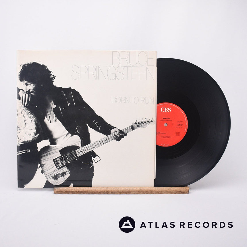 Bruce Springsteen Born To Run LP Vinyl Record - Front Cover & Record