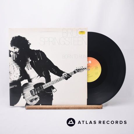 Bruce Springsteen Born To Run LP Vinyl Record - Front Cover & Record