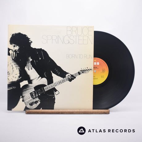 Bruce Springsteen Born To Run LP Vinyl Record - Front Cover & Record