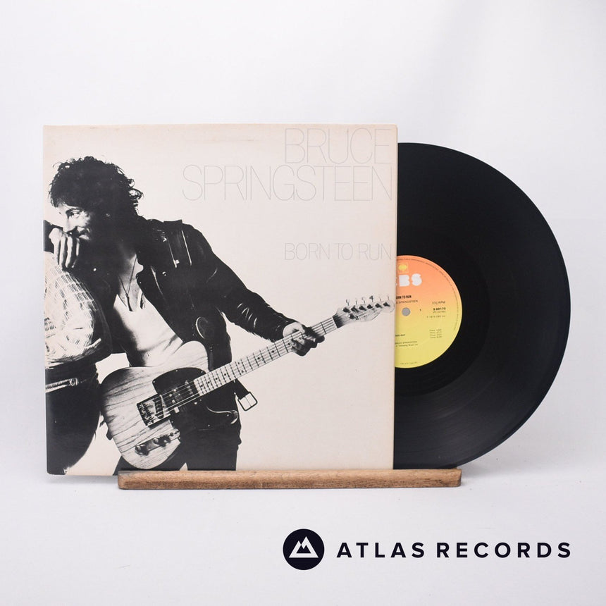 Bruce Springsteen Born To Run LP Vinyl Record - Front Cover & Record