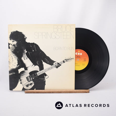 Bruce Springsteen Born To Run LP Vinyl Record - Front Cover & Record