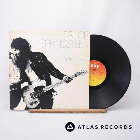 Bruce Springsteen Born To Run LP Vinyl Record - Front Cover & Record