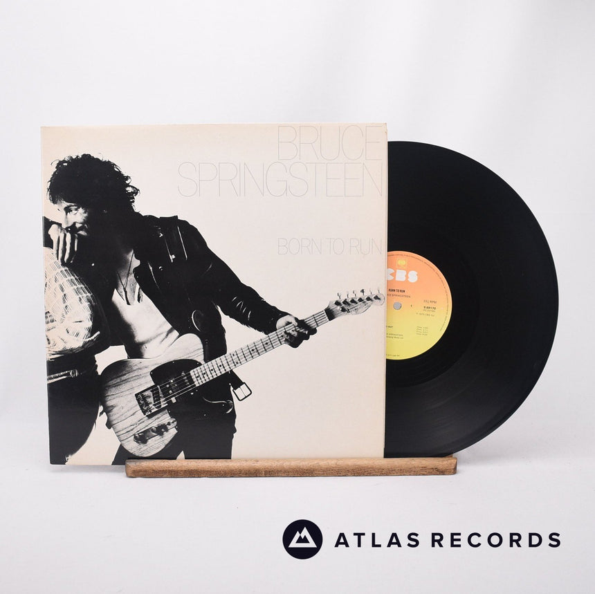 Bruce Springsteen Born To Run LP Vinyl Record - Front Cover & Record