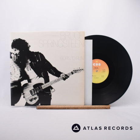 Bruce Springsteen Born To Run LP Vinyl Record - Front Cover & Record