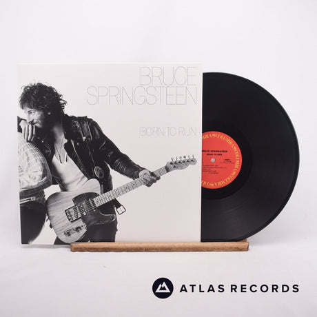 Bruce Springsteen Born To Run LP Vinyl Record - Front Cover & Record