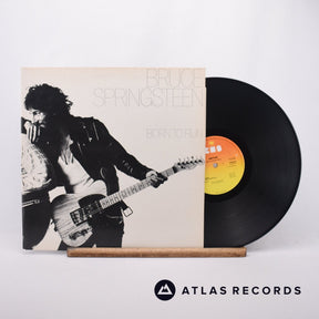 Bruce Springsteen Born To Run LP Vinyl Record - Front Cover & Record