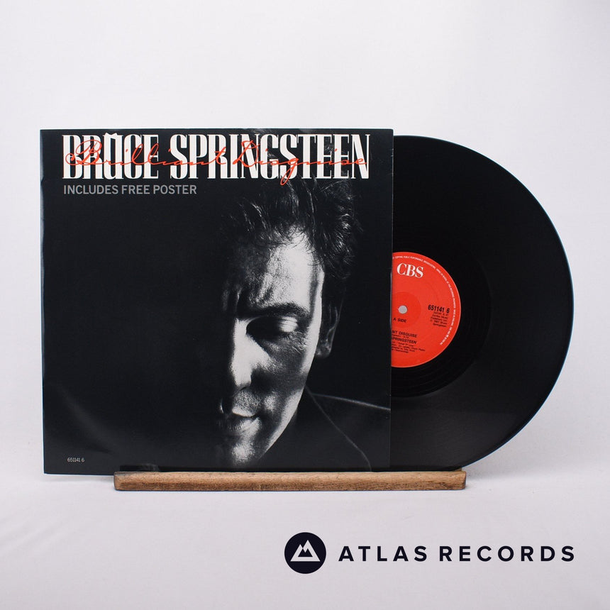 Bruce Springsteen Brilliant Disguise 12" Vinyl Record - Front Cover & Record