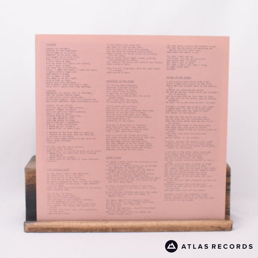 Bruce Springsteen - Darkness On The Edge Of Town - LP Vinyl Record - EX/EX