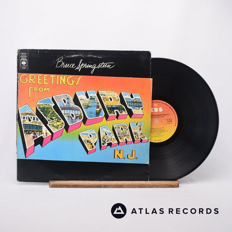 Bruce Springsteen Greetings From Asbury Park, N.J. LP Vinyl Record - Front Cover & Record