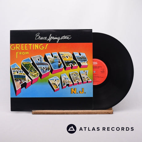 Bruce Springsteen Greetings From Asbury Park, N.J. LP Vinyl Record - Front Cover & Record