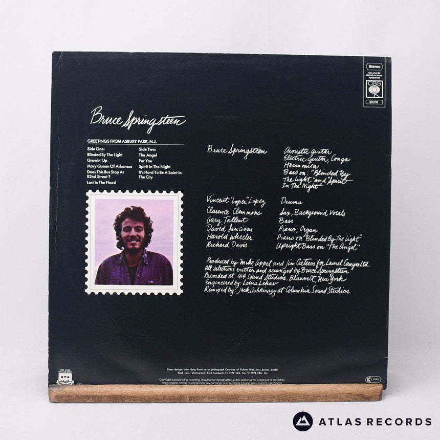 Bruce Springsteen - Greetings From Asbury Park, N.J. - LP Vinyl Record - VG+/EX