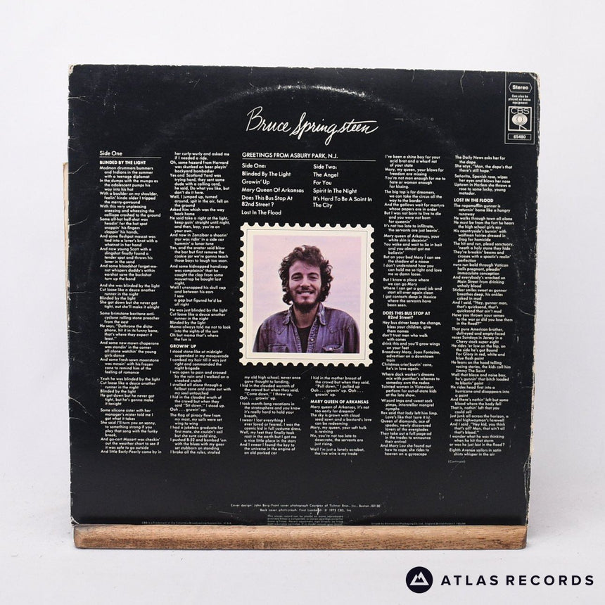 Bruce Springsteen - Greetings From Asbury Park, N.J. - LP Vinyl Record - VG+/EX