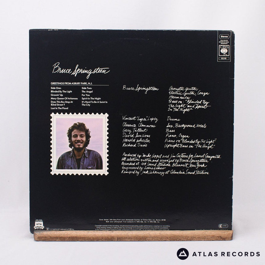 Bruce Springsteen - Greetings From Asbury Park N.J. - LP Vinyl Record - VG+/EX