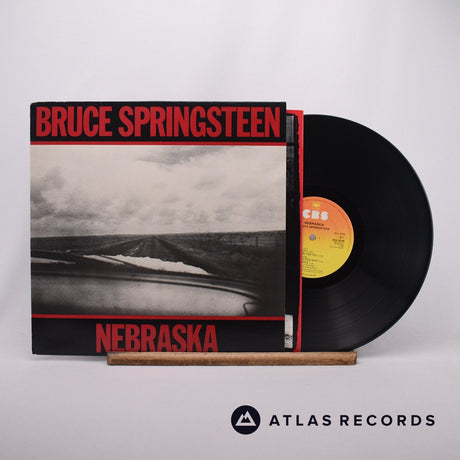 Bruce Springsteen Nebraska LP Vinyl Record - Front Cover & Record