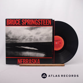 Bruce Springsteen Nebraska LP Vinyl Record - Front Cover & Record