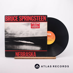 Bruce Springsteen Nebraska LP Vinyl Record - Front Cover & Record