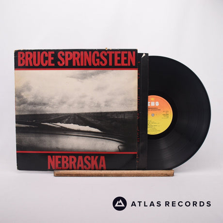 Bruce Springsteen Nebraska LP Vinyl Record - Front Cover & Record