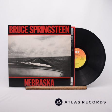 Bruce Springsteen Nebraska LP Vinyl Record - Front Cover & Record