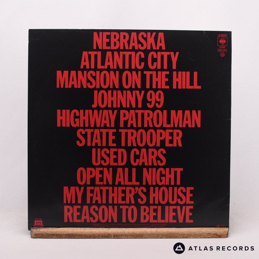 Bruce Springsteen - Nebraska - LP Vinyl Record - VG+/NM