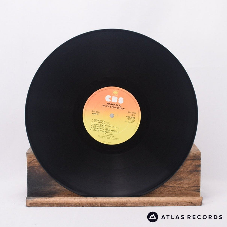 Bruce Springsteen - Nebraska - Insert Reissue LP Vinyl Record - VG+/EX