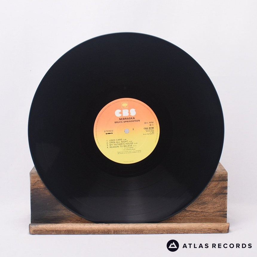 Bruce Springsteen - Nebraska - Insert Reissue LP Vinyl Record - VG+/EX