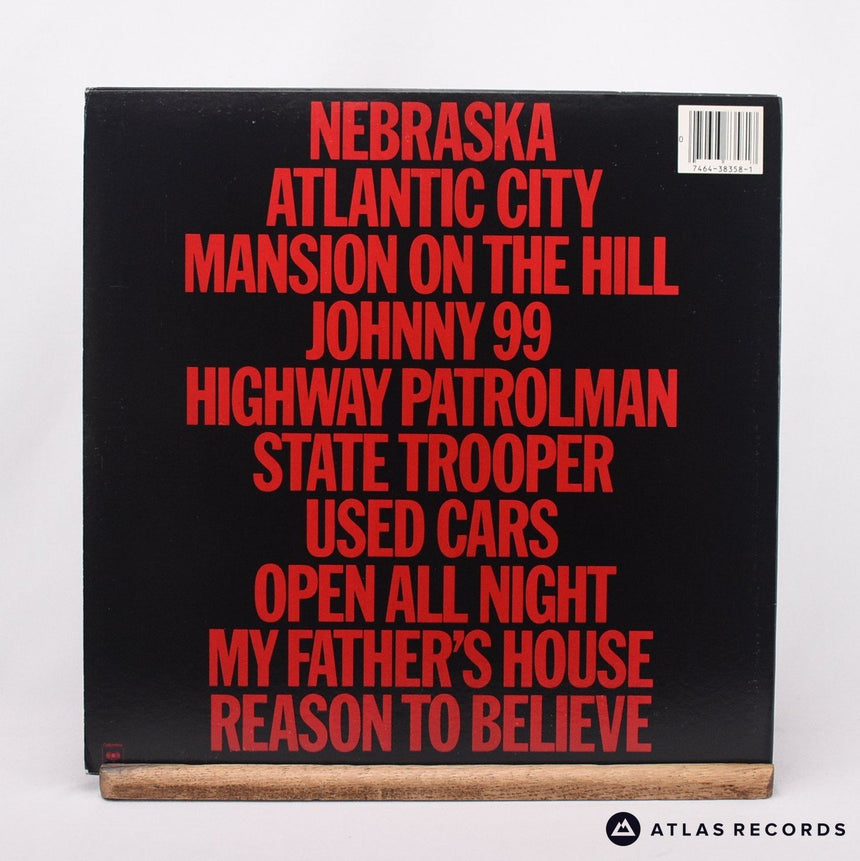 Bruce Springsteen - Nebraska - Us 1B 2B LP Vinyl Record - EX/EX