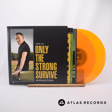 Bruce Springsteen Only The Strong Survive 2 x LP Vinyl Record - Front Cover & Record