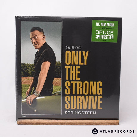 Bruce Springsteen Only The Strong Survive 2 x LP Vinyl Record - Front Cover & Record