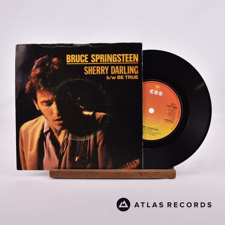Bruce Springsteen Sherry Darling 7" Vinyl Record - Front Cover & Record