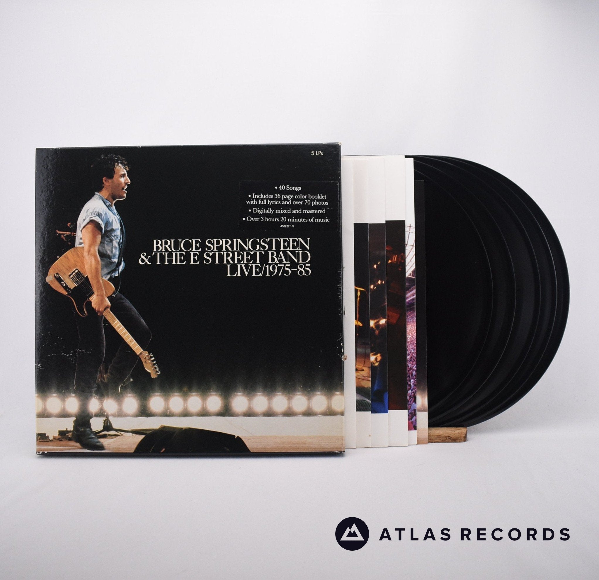 Bruce Springsteen & The E-Street Band Live 1975-85 5 x LP Vinyl VG