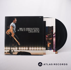 Bruce Springsteen & The E-Street Band Live 1975-85 5 x LP Vinyl Record - Front Cover & Record