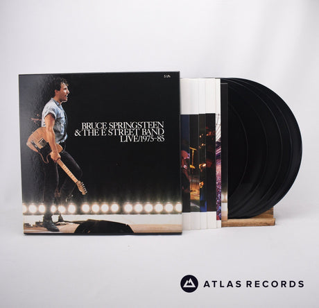 Bruce Springsteen & The E-Street Band Live 1975-85 5 x LP Vinyl Record - Front Cover & Record